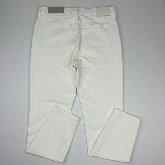 Everlane Women's NWT White The High Rise Skinny Minimalist Ankle Jean W31.25/L28 - Picture 4 of 12